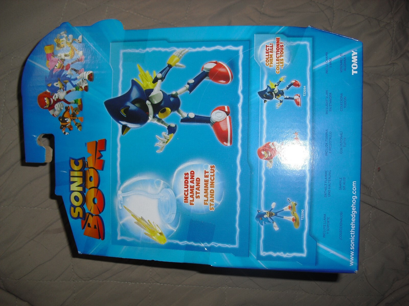 metal sonic sonic the hedgehog sonic boom action figure new in package toy tomy