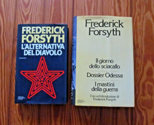 FREDERICK FORSYTH lotto due libri - editore Mondadori Prima edizione