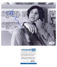 Jann Wenner "Rolling Stone" Magazine Founder AUTOGRAPH Signed 8x10 Photo B ACOA