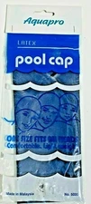 Vintage Aquapro Latex Pool Cap One Size Fits All No. 5005 NOS