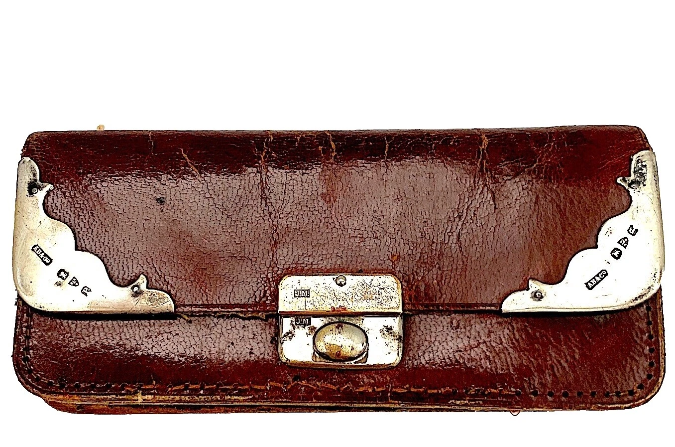 Leather Original 1900s Decade Vintage Wallets & Coin Purses