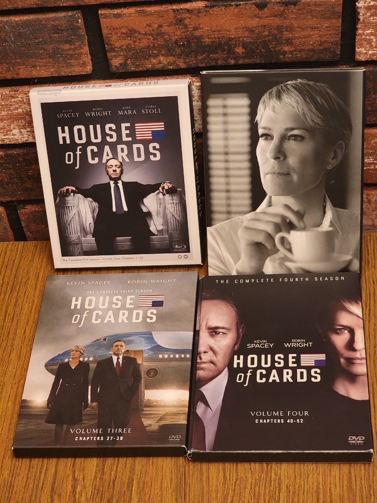 House of Cards: Seasons 1-4 - DVD By Kevin Spacey - VERY GOOD