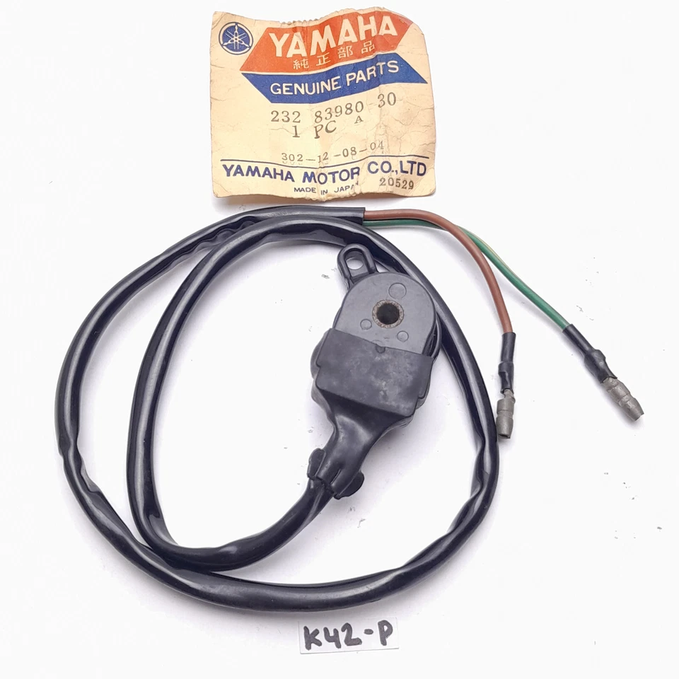 YAMAHA RD125 GT80 DT1 AT1 L5 R5 XS1 XS2 DS6 CS5 R3 Front Brake Switch Nos Japan - Image 2 of 4