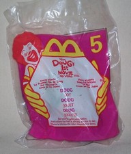 McDonald Disney Doug's 1st Movie On Video Toy 1999, 5 New In Package