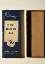 VINTAGE  PACHMAYR GUN RECOIL ABSORBER PAD BOX ONLY.