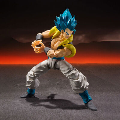 Anime Z Super Saiyan Blue Broly Gogeta Action Figure NEW IN third party
