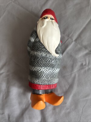 HTF Ikea Dutch Santa Claus Ceramic Figure Statue Pere Noel 204.379