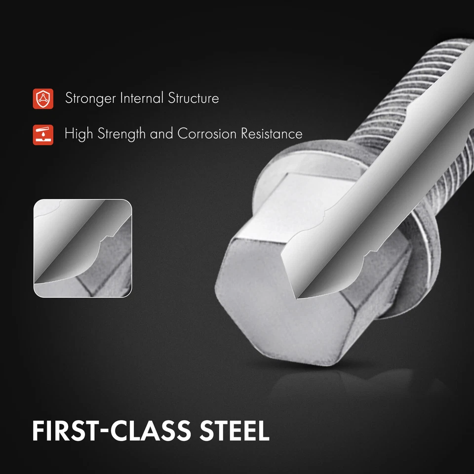 10x Pernos de tuerca de rueda M14-1.5 para Mercedes-Benz A180 B200 C230 C43 AMG CLS550 E550 Foto 4 de 4