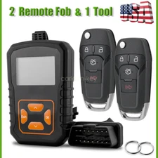 2 Remote Car Key Fob + Programming Tool For 2013 2014 2015 2016 2017 Ford Fusion