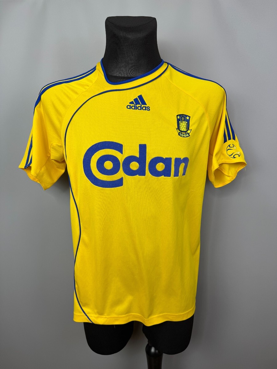 BRONDBY 2006 2008 HOME SHIRT FOOTBALL SOCCER ADIDAS 061027 MENS