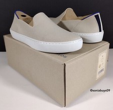Rothy  s The Sneakers Women's Comfort Slip On Shoes, 006-101, Sand, US Size 7