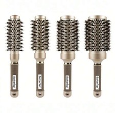 4 Pcs/set Hairdressing Blow Dry Brushes Heat Resistant Ceramic Different Sizes