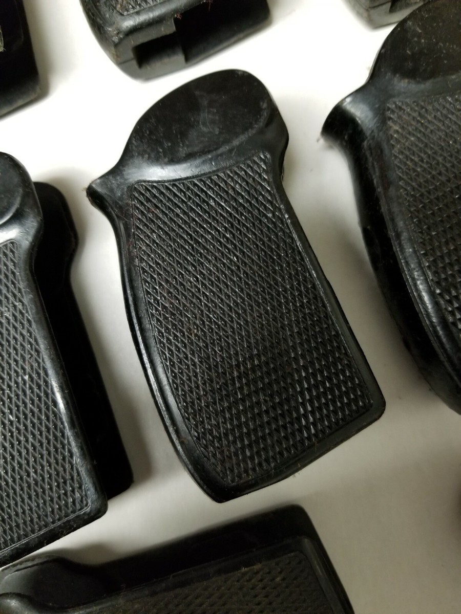 Bulgarian Makarov Grips - Black Plastic Target Grips (Used