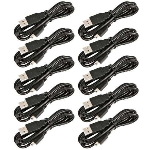 10X Charger Data Controller USB Charging Cord Cable For Sony Playstation 3 PS3 - Picture 3 of 7