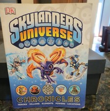 SKYLANDERS UNIVERSE CHRONICLES - HEROES VILLAINS ELEMENTS POWERS LOCATIONS PBACK
