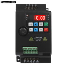 1.5KW Single To 3 Phase 2HP 220V Variable Frequency Drive Inverter VFD NEW