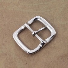 1X Men Replacement Stainless Steel Pin Buckle 4.2cm Single Prong Belt Buckle New