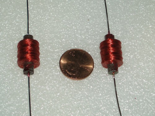 Set 2 pcs R.F. Chokes 3.9 mH by J.W. Miller - Picture 5 of 12