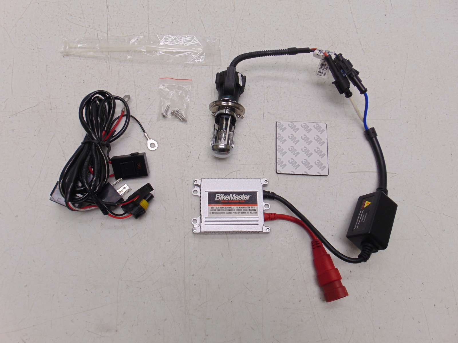 BikeMaster HID Light Kit 6000K H4HL eBay