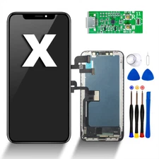 For iPhone X LCD Display Touch Screen Digitizer Replacement Lot with True Tone