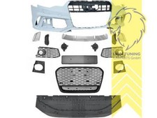 Frontstoßstange Frontschürze für Audi A6 4G C7 Limo Avant schwarz auch für PDC