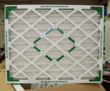 Trane Air Guard Pleated Air Filter 20 X 25 X  2 Merv8 **8 ea.** 0491204