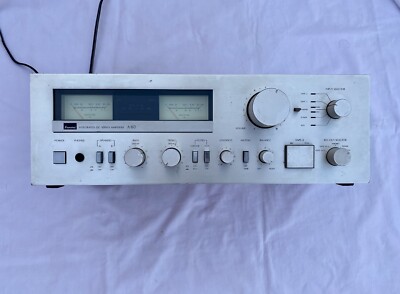 RARE Vintage Sansui A-80 Stereo Integrated Amplifier -TURNS ON BUT