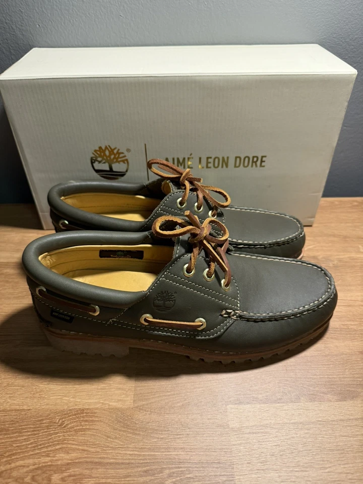 Aime Leon Dore Timberland 3 Ojos Clásico Lug Verde Oliva Talla 9 Foto 2 de 4