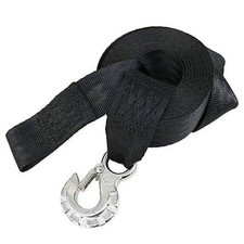 2"x20' Jet Ski Trailer Winch Strap with Stainless Steel Hook  Quick Connect