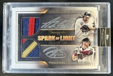 2021 Topps Luminaries Ryan Jeffers Alex Kirilloff Spark of Light Patch Auto #/20