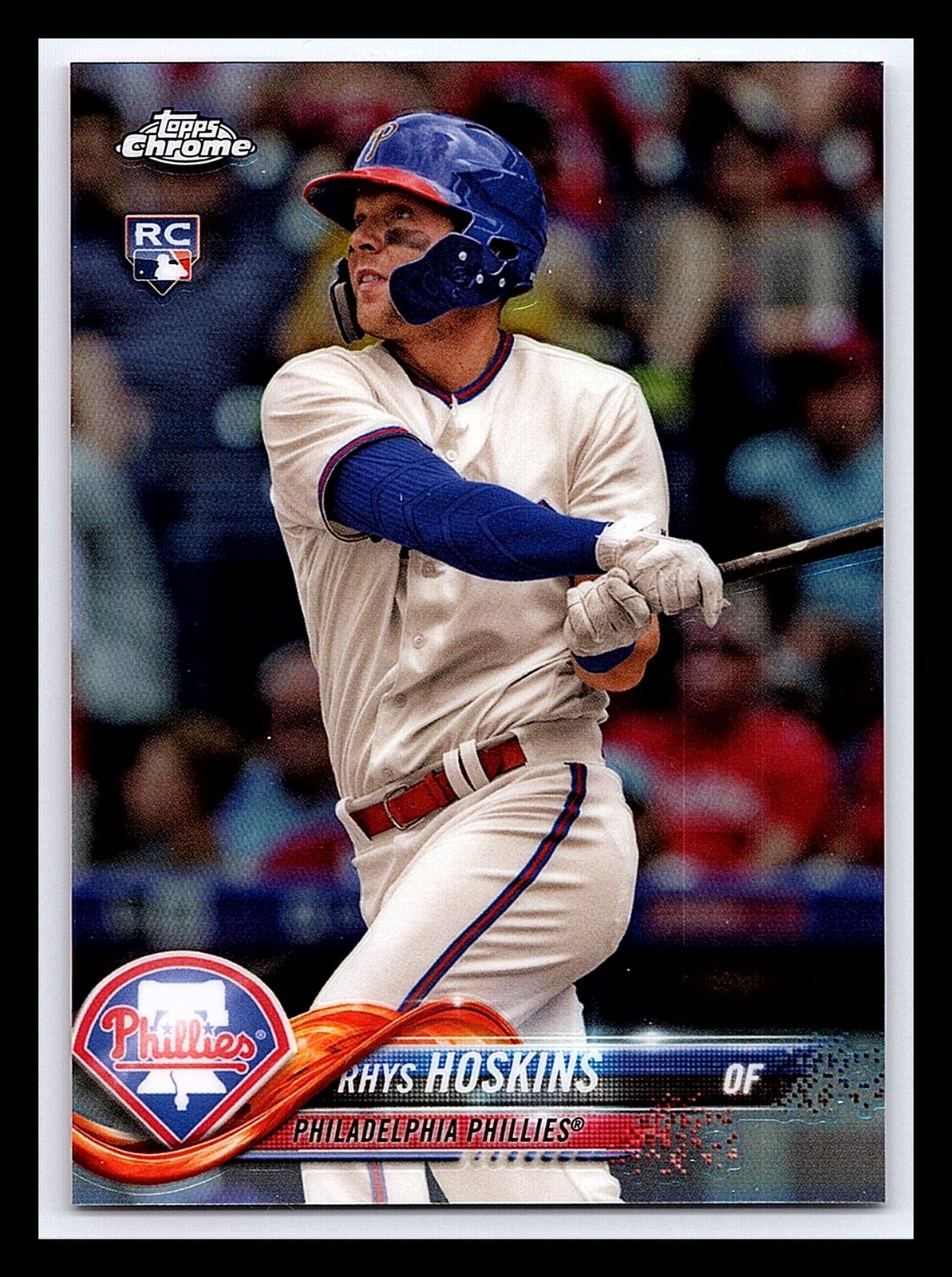 2018 Topps Chrome Update #HMT28 Rhys Hoskins Refractor #/250