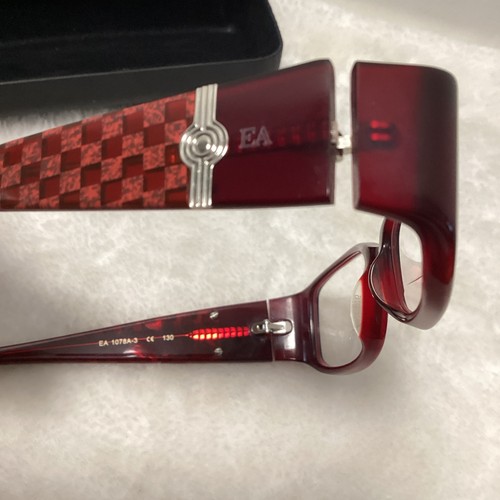 Montatura occhiali da vista Elizabeth Arden EA 1078-3 marrone rosso tondo ovale bordo intero 130 - Foto 5 di 8