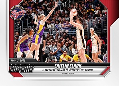 2026 Panini Instant WNBA #58 Caitlin Clark Indiana Fever Brink Sparks PRESALE
