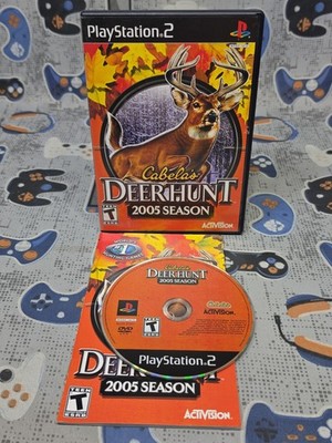 Cabelas Deer Hunt 2005 Season (PlayStation 2, Ps2) CLEANED & TESTED EXCELLENT 
