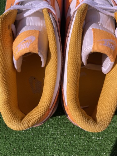 2021 Nike Dunk Low DD1503-800 Laser Orange Mens Trainers Size UK 10 - Picture 15 of 16