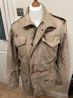 Alpha Industries M65 Field Jacket Cold Weather Coat Desert Camo XS-Reg
