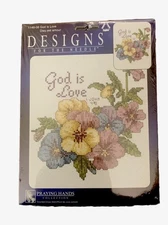 God Is Love - Designs For The Needle Counted CrossStitch Kit #1149-08 - New