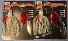 Lot of 2 Pro I Assassinator 1/2 oz Spinnerbait DWRN-BS Bleeding Shad