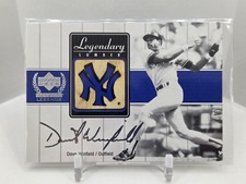 2000 UD Yankee Legends Dave Winfield GOLD Legendary Lumber Game Used Bat C