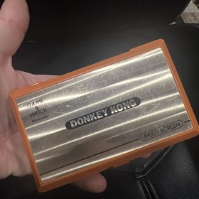 Nintendo Donkey Kong Game And Watch 1982 DK-52 Multi Screen  WORKS 