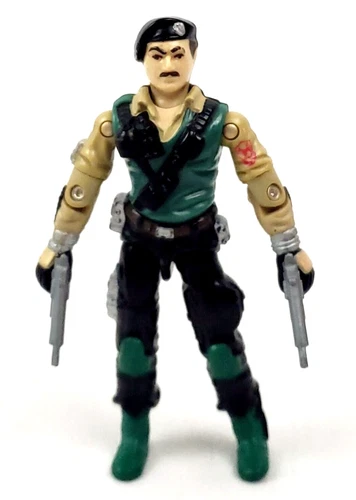 DIAL-TONE Action Figure v1 1986 Vintage G.I. GI Joe w/ 2 Guns vtg Hasbro ARAH