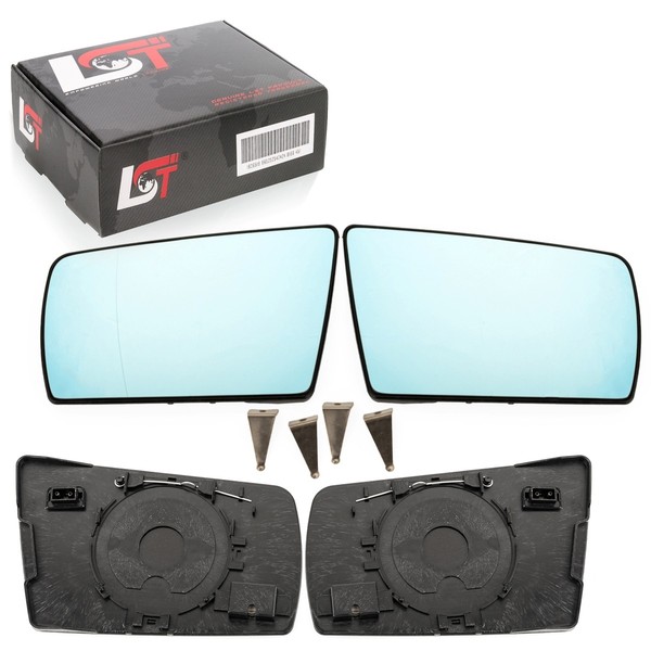 2X Spiegelglas AußEnspiegel AsphäRisch Konvex Links Rechts FüR Mercedes SL R129-image