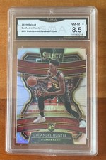 2019-20 Panini Select - Concourse De'Andre Hunter Base Rookie GMA 8.5