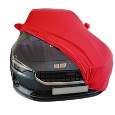 Indoor car cover fits Polestar Polestar 1&2 with mirror pockets Bespoke Red