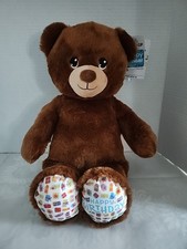 Build-A-Bear Happy Birthday Dark Brown Teddy Bear 16" 2024 Nwt