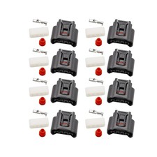 8Pcs Ignition Coil 4 Pin Plug Connector 90980-11885/7283-7449 Replacement for...