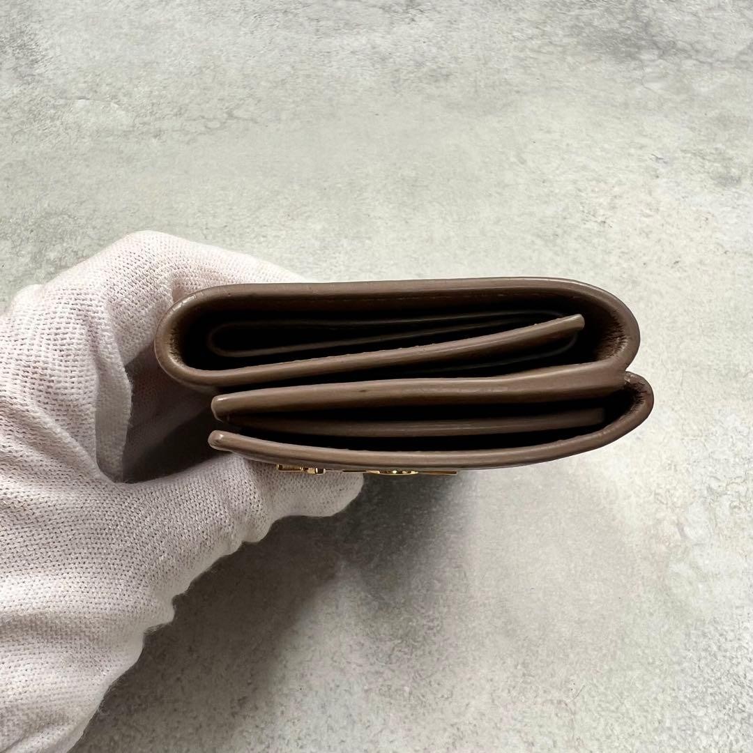 Yves Saint Laurent Wallet Women's Fold Card Case Leather BA Condition Japan thumbnail 4