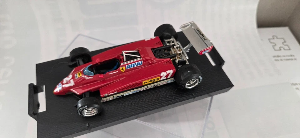 Ferrari  F1  126 C2  GP  San Marino 1982  G.  Villeneuve  Brumm  1:43 - Immagine 3 di 3