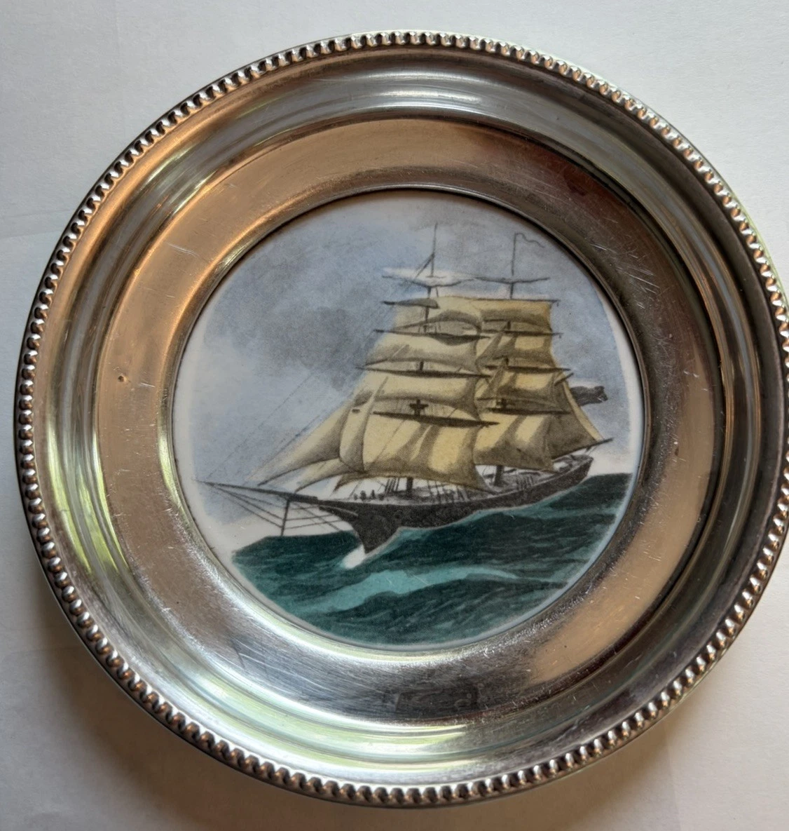 Frank M. Whiting Antique US Sterling Silver Dishes & Coasters for