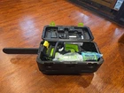 Greenworks CS60L414 18" Electric Chainsaw 4.0AH BATTERY+CHARGER IN CASE (NEW)
